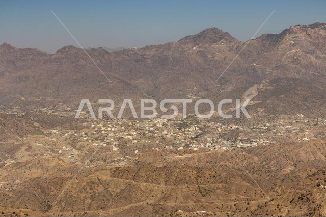 Village in Faifa mountains, Saudi Arabia