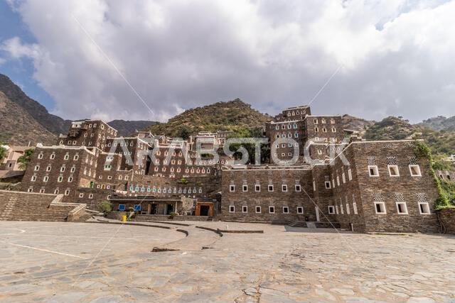 Ancient Rijal Alma village, Saudi Arabia