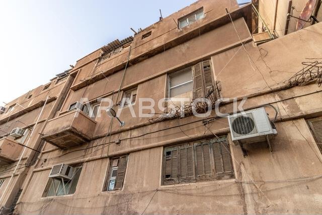 House in Ad Dirah neighborhood in Riyadh, Saudi Arabia
