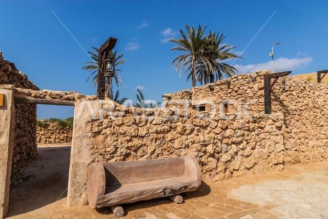House in Al Qassar heritage village on Farasan island, Saudi Arabia House in Al Qassar heritage village on Farasan island, Saudi Arabia