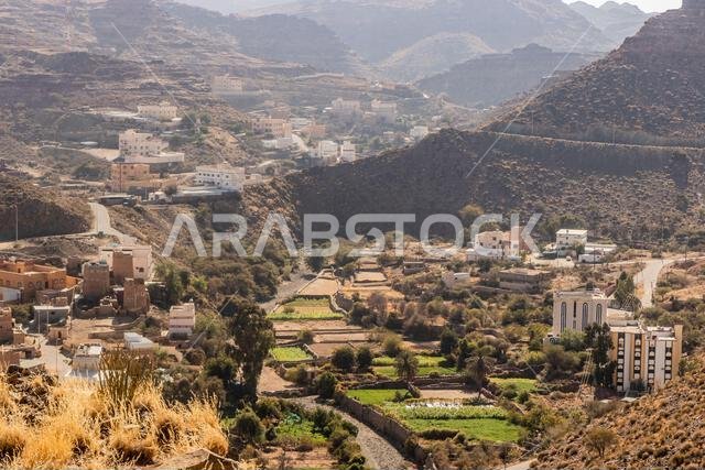 قرية الحاضرة بالقرب من ظهران الجنوب، المملكة العربية السعودية