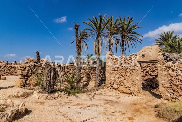 Al Qassar heritage village on Farasan island, Saudi Arabia Al Qassar heritage village on Farasan island, Saudi Arabia