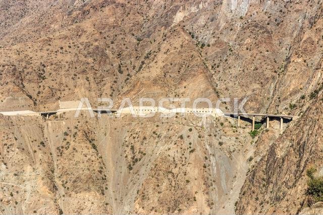 King Fahd Road in Sarawat mountains near Al Baha, Saudi Arabia King Fahd Road in Sarawat mountains near Al Baha, Saudi Arabia