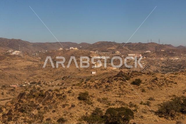 المناظر الطبيعية بالقرب من أبها، المملكة العربية السعودية