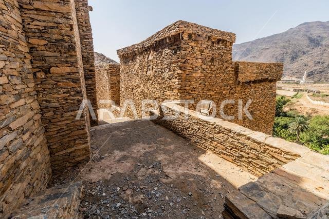 Ancient Thee Ain ( Dhi Ayn) village, Saudi Arabia