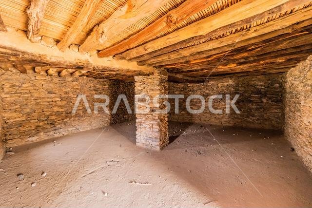 House in Thee Ain ( Dhi Ayn) village, Saudi Arabia