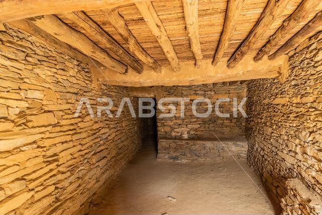 House in Thee Ain ( Dhi Ayn) village, Saudi Arabia
