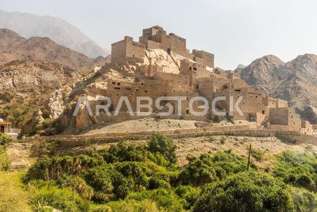 Ancient Thee Ain ( Dhi Ayn) village, Saudi Arabia