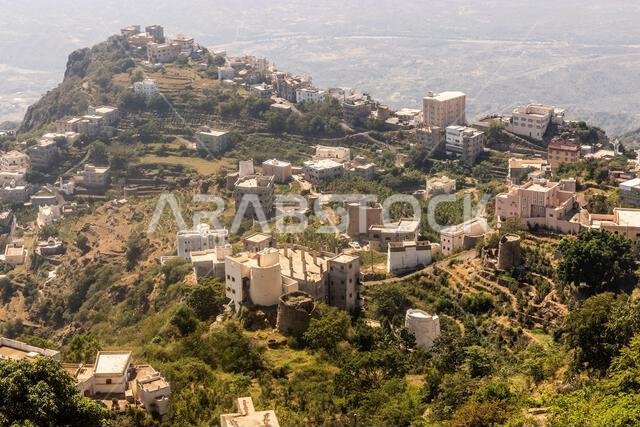 صورة جوية لقرية فيفا، المملكة العربية السعودية صورة جوية لقرية فيفا، المملكة العربية السعودية