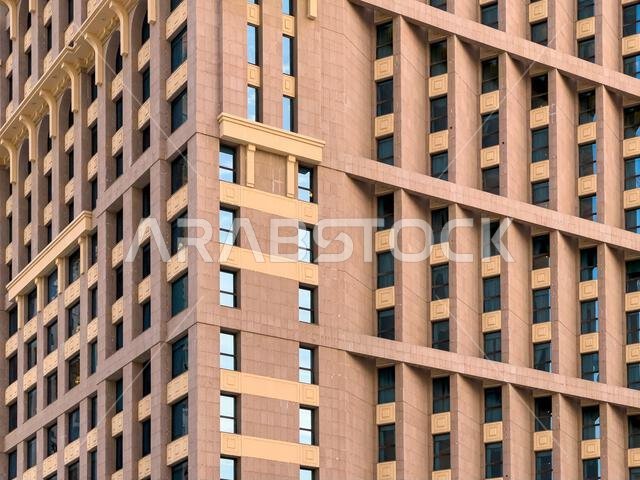 برج الساعة الملكي بمكة المكرمة. مكة المكرمة - المملكة العربية السعودية. ١٧ مايو ٢٠٢٤.