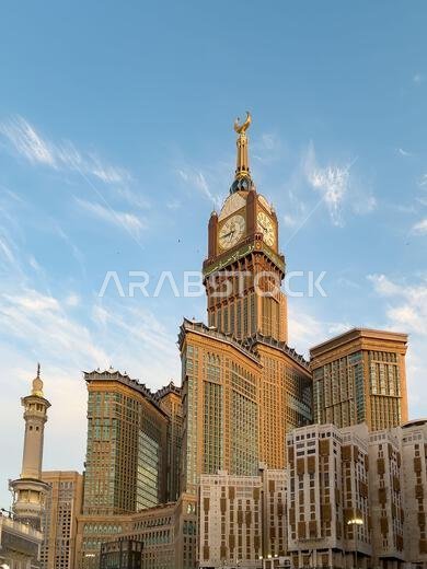 Makkah Royal clock tower. Makkah -Saudi Arabia. 17-May-2024.