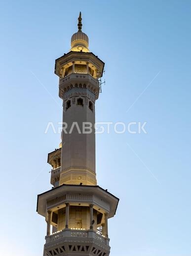مكة المكرمة، المملكة العربية السعودية. 17 مايو 2024. برج المسجد الحرام في مكة المكرمة، المملكة العربية السعودية. مكة المكرمة، المملكة العربية السعودية. 17 مايو 2024. برج المسجد الحرام في مكة المكرمة، المملكة العربية السعودية.