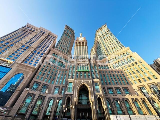 Makkah Royal clock tower. Makkah -Saudi Arabia. 17-May-2024.