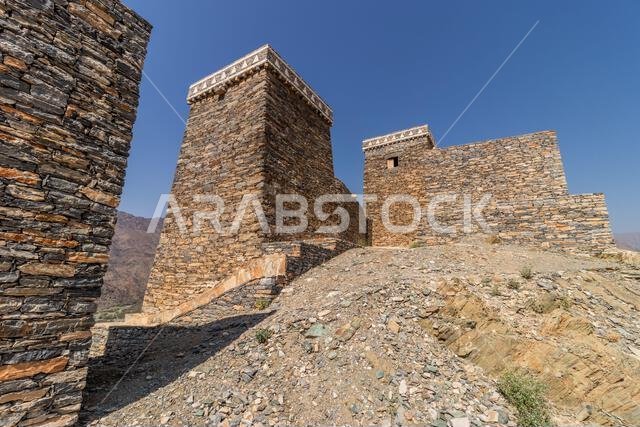 Ancient Thee Ain ( Dhi Ayn) village, Saudi Arabia