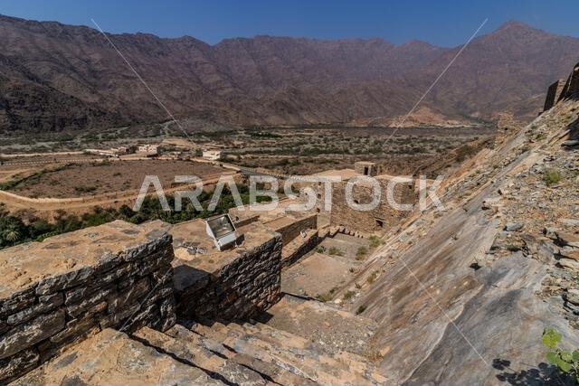 Ancient Thee Ain ( Dhi Ayn) village, Saudi Arabia