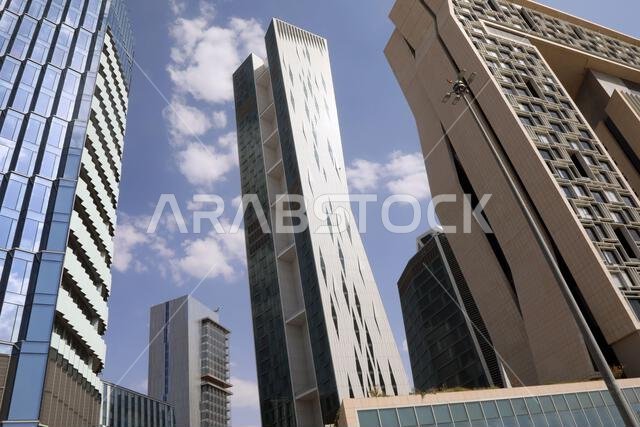 King Abullah Financial District in Riyadh, Saudi Arabia