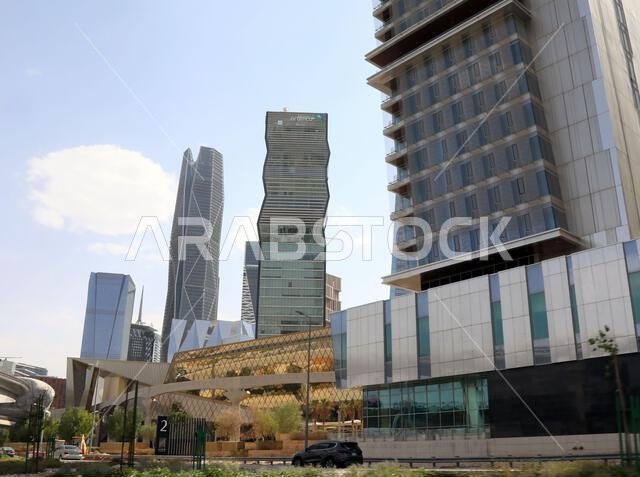 King Abullah Financial District in Riyadh, Saudi Arabia