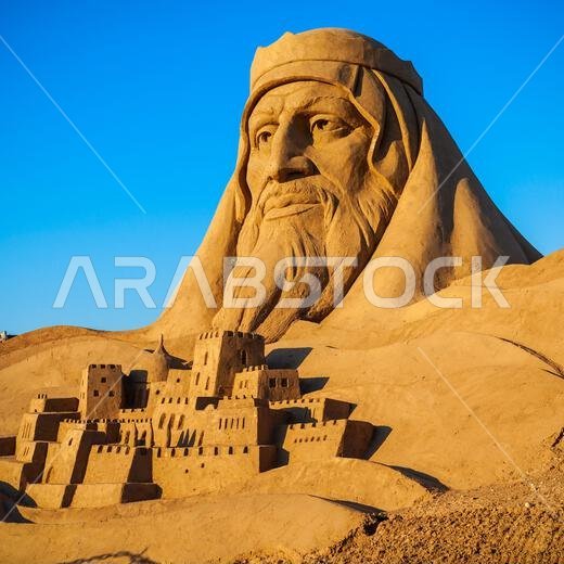 ANTALYA, TURKEY - SEPTEMBER 12, 2014: Sandland or Sand Sculpture Museum is an open air museum located at the Lara beach in Antalya city in Turkey ANTALYA, TURKEY - SEPTEMBER 12, 2014: Sandland or Sand Sculpture Museum is an open air museum located at the Lara beach in Antalya city in Turkey