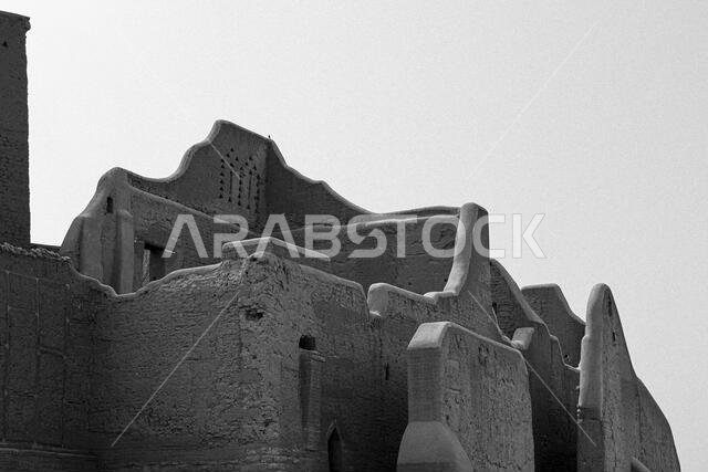 Riyadh Saudi Arabia Mar 11 2023: Al Diriyah old capital . Diriyah ruins - Saudi culture. National day