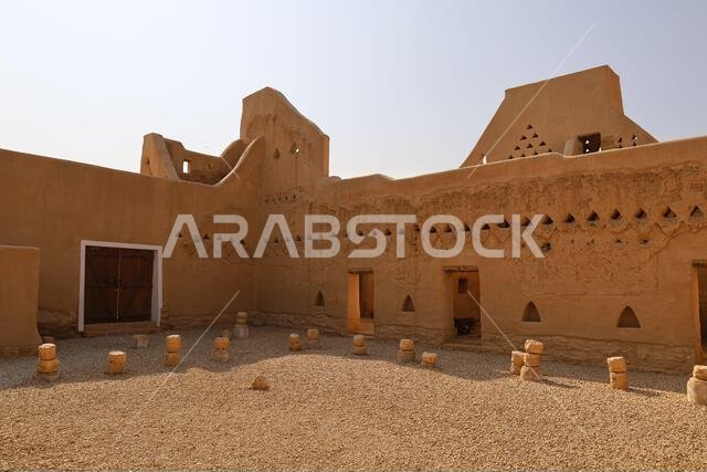 Riyadh Saudi Arabia Mar 11 2023: Al Diriyah old capital . Diriyah ruins - Saudi culture. National day
