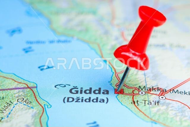 مدينة جدة، المملكة العربية السعودية (موقع الخريطة)