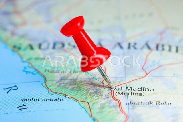 المدينة المنورة، المملكة العربية السعودية (علامة على الخريطة)