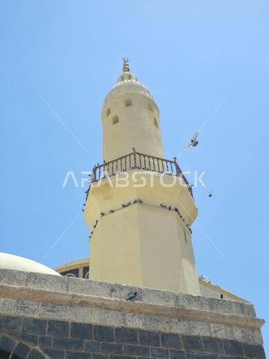 Mosque of Al-Ghamamah, Masjid Al Mosala Ghamama, one of the oldest mosques in Medina, believed that Prophet Mohamed prayed Eid and Istisqa or rain sho