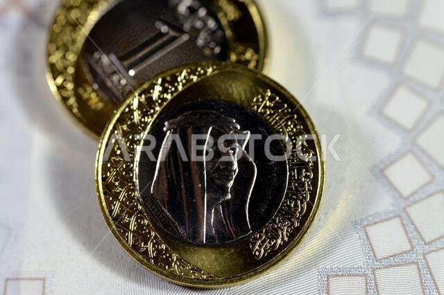 تتميز عملة الريال السعودي (SAR) بصورة الملك سلمان بن عبد العزيز آل سعود على وجهها، بالإضافة إلى شعارات نبالة متعددة داخل الزخارف الزهرية.
