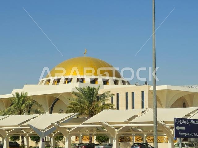 Medina, Saudi Arabia, June 29 2024: Prince Mohammad Bin AbdulAziz International Airport Or Medina airport, in Madinah, handles domestic and regional i