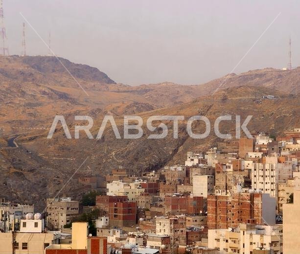 مكة المكرمة، المملكة العربية السعودية، 4 يونيو 2024: مكة المكرمة مكة المكرمة، مدينة مكة المكرمة، عاصمة منطقة مكة المكرمة في منطقة الحجاز غرب المملكة العربية السعودية أ