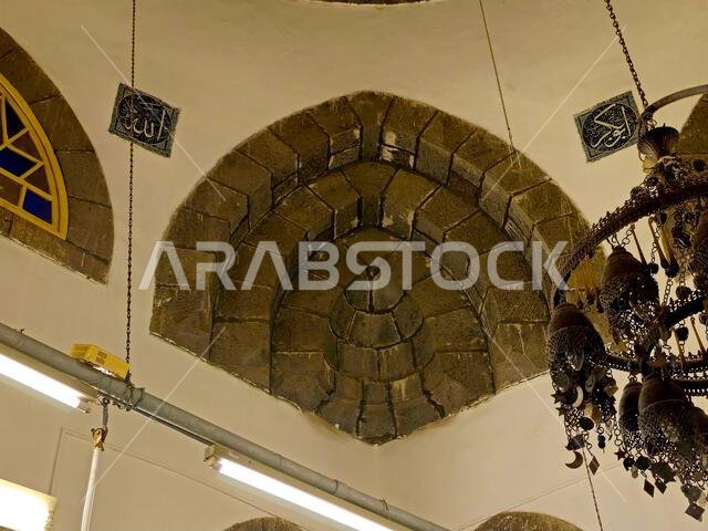 Medina, Saudi Arabia, June 28 2024: The Anbariya Mosque, the Hamidiye Mosque, is a mosque built by the Ottoman Turks in Medina, Built in 1908 by the O Medina, Saudi Arabia, June 28 2024: The Anbariya Mosque, the Hamidiye Mosque, is a mosque built by the Ottoman Turks in Medina, Built in 1908 by the O