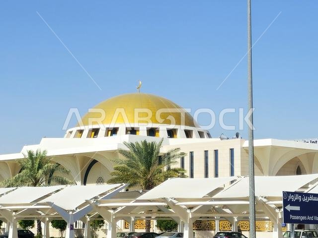 Medina, Saudi Arabia, June 29 2024: Prince Mohammad Bin AbdulAziz International Airport Or Medina airport, in Madinah, handles domestic and regional i