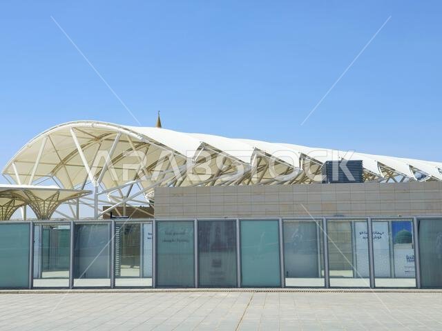 Medina, Saudi Arabia, June 29 2024: Prince Mohammad Bin AbdulAziz International Airport Or Medina airport, in Madinah, handles domestic and regional i