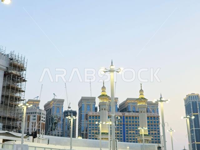 Mecca, Saudi Arabia, June 5 2024: Mecca Makkah al-Mukarramah, Makkah city, the capital of Mecca Province in the Hejaz region of western Saudi Arabia a