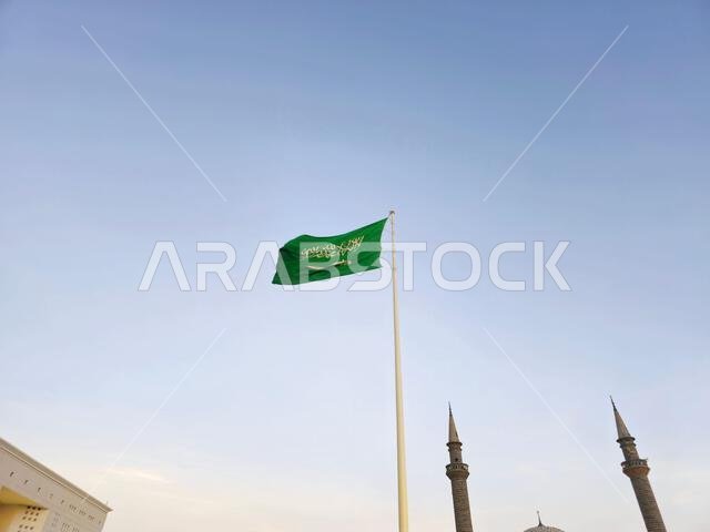 المدينة المنورة، المملكة العربية السعودية، 28 يونيو 2024: مسجد الأنبارية، أو المسجد الحميدية، هو مسجد بناه العثمانيون في المدينة المنورة، وقد شُيّد عام 1908. المدينة المنورة، المملكة العربية السعودية، 28 يونيو 2024: مسجد الأنبارية، أو المسجد الحميدية، هو مسجد بناه العثمانيون في المدينة المنورة، وقد شُيّد عام 1908.