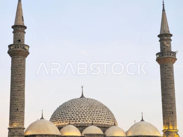 The Anbariya Mosque, the Hamidiye Mosque, is a mosque built by the Ottoman Turks in Medina, Built in 1908 by the Ottoman Sultan Abdulhamid II, was a p The Anbariya Mosque, the Hamidiye Mosque, is a mosque built by the Ottoman Turks in Medina, Built in 1908 by the Ottoman Sultan Abdulhamid II, was a p