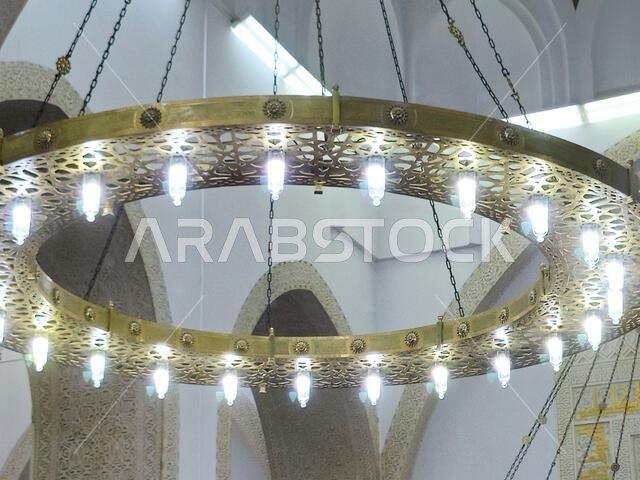 Medina, Saudi Arabia, June 27 2024: The Masjid Al Qiblatayn Mosque of the Two Qiblas, contained two mihrabs (niches indicating the qibla) in different