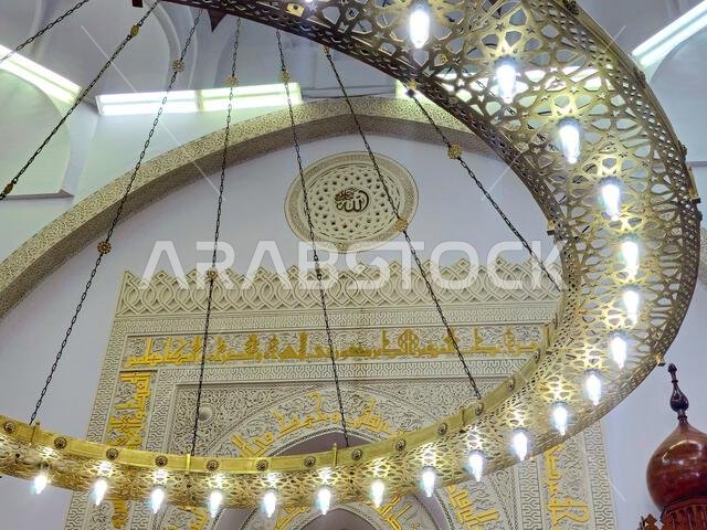 Medina, Saudi Arabia, June 27 2024: The Masjid Al Qiblatayn Mosque of the Two Qiblas, contained two mihrabs (niches indicating the qibla) in different
