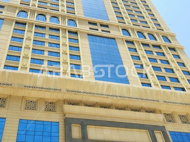 مكة المكرمة، المملكة العربية السعودية، 5 يونيو 2024: أبراج فندق الصفوة بمكة المكرمة، مدينة مكة المكرمة عاصمة منطقة مكة المكرمة بمنطقة الحجاز.
