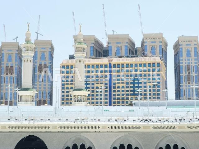 مكة المكرمة، المملكة العربية السعودية، 5 يونيو 2024: يُعتبر المسجد الحرام، أو المسجد الأعظم في مكة المكرمة، أهم مسجد في العالم.