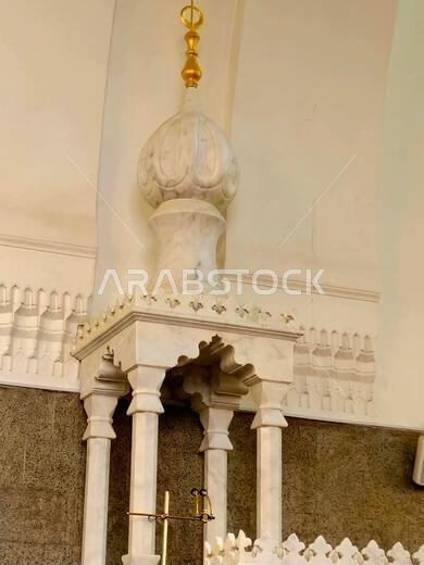 The Quba Mosque, thought to be the first mosque in the world, built on the first day of Muhammad peace be upon him emigration to Medina, where the 1st