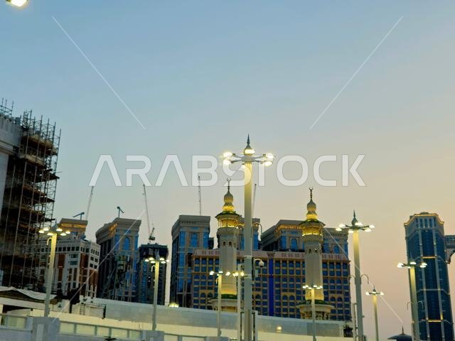 Mecca, Saudi Arabia, June 5 2024: Mecca Makkah al-Mukarramah, Makkah city, the capital of Mecca Province in the Hejaz region of western Saudi Arabia a Mecca, Saudi Arabia, June 5 2024: Mecca Makkah al-Mukarramah, Makkah city, the capital of Mecca Province in the Hejaz region of western Saudi Arabia a