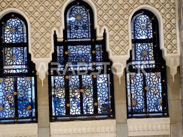 Mecca, Saudi Arabia, June 5 2024: Masjid al-Haram, the Sacred Mosque or the Great Mosque of Mecca, is considered to be the most significant mosque in