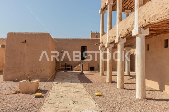 قصر القشلة في حائل بالمملكة العربية السعودية