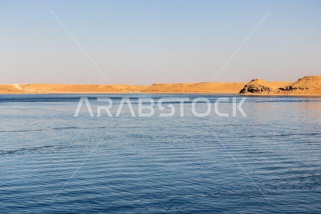 بحيرة دومة الجندل بالمملكة العربية السعودية