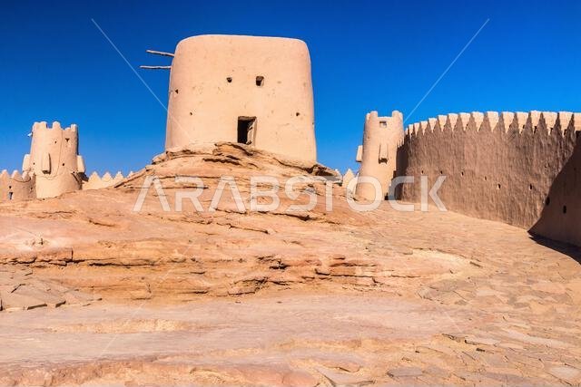 Zabal (Zaabal) castle in Sakaka, Saudi Arabia