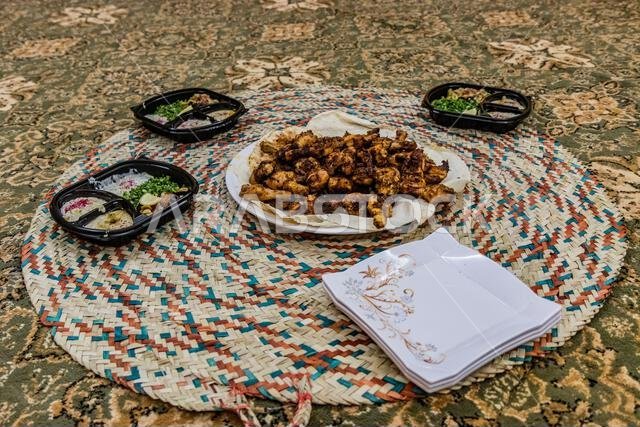 وجبة في السعودية - دجاج مشوي