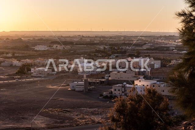 Sunset over Sakaka, Saudi Arabia Sunset over Sakaka, Saudi Arabia