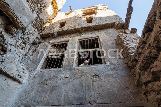 Ruined Building near Tarout Castle, Qatif, Saudi Arabia.