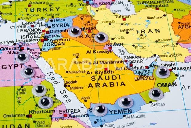 خريطة سياسية تتجه فيها أنظار جميع الجيران نحو المملكة العربية السعودية